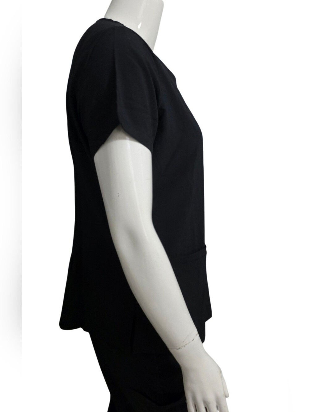 Uniform Advantage Easy Stretch Medical Scrub Top & Pants Black Size L NWT & NWOT - Picture 12 of 16